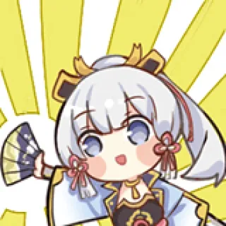 genshin impact! telegram stickers