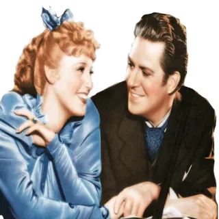 💑 情侣, 复古, 男人, 女人, 浪漫, 肖像 telegram sticker