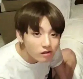 😐 Jungkook kpop, singer, jungkook, bts, celebrity telegram sticker