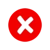 ❌