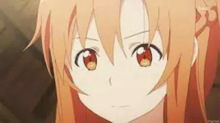 😶 Asuna Yuuki Sword Art Online Anime, Cartone animato, Sword Art Online, Asuna, Animato, Personaggio femminile telegram sticker