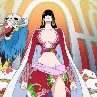 😡 Boa Hancock One Piece Anime, One Piece, Boa Hancock, Imperatriz Pirata, Amazon Lily, Mangá telegram sticker