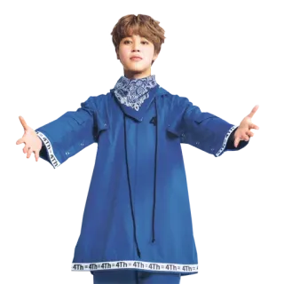 🤗 Jimin kpop, 歌手, ジミン, bts, バンド, 青 telegram sticker