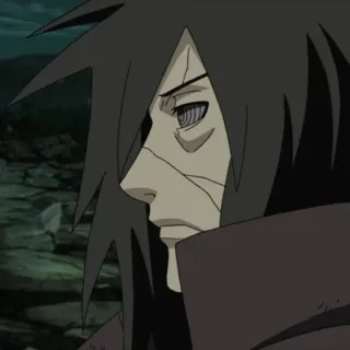 🗝 Madara Uchiha Naruto anime, manga, uchiha, madara, villain telegram sticker