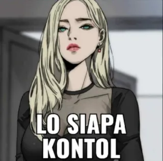🗿 LO SIAPA KONTOL telegram sticker