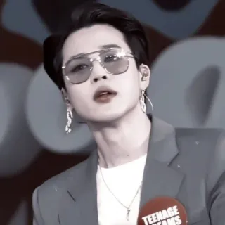 🀄 TEENAGE DREAMS 사람, 남자, 선글라스, kpop, 지민, 아이돌 whatsapp sticker