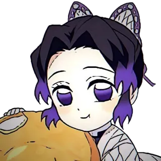 @wallpaper_kid || Shinobu Chibi 💖 telegram stickers