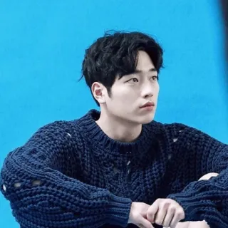 🖇 Mann, Pullover, Porträt, Asiatisch, Koreanisch, Schauspieler whatsapp sticker