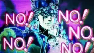 👎 Jotaro Kujo JoJo's Bizarre Adventure NO! NO! NO! NO! NO! anime, jojo, no, jotaro, manga telegram sticker