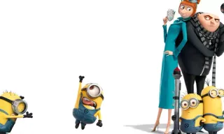 😐 Minions Despicable Me minions, cartoon, funny, comedy, yellow creatures, despicable me, characters telegram sticker