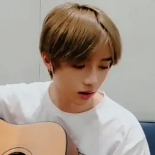 🐻 musik, gitar, penyanyi, musisi, potret, orang whatsapp sticker