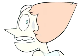 😫 Pearl Steven Universe kreskówka, animowany, płacz, smutny, zmartwiony telegram sticker