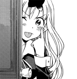 😜 Chika Fujiwara Kaguya-sama: Love Is War Anime, Mangá, Chika, Fujiwara, Kaguya-sama, Love is War whatsapp sticker