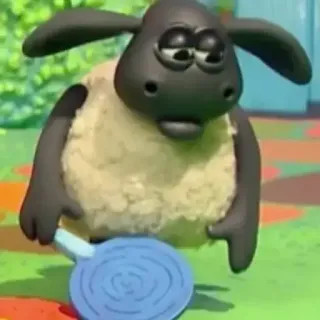 🐑 Shaun Shaun the Sheep Shaun le mouton, Mouton, Dessin animé, Animal, Animation, Enfants telegram sticker
