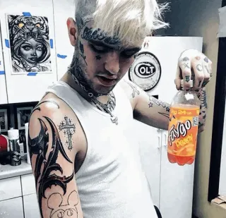 Lil peeP By @pesare_Lagbaz telegram stickers