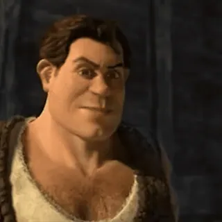 😯 Shrek Shrek, Film, Animation, lustig, Oger, Dreamworks telegram sticker