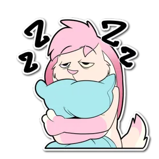 💤 Bunny Zzz whatsapp sticker