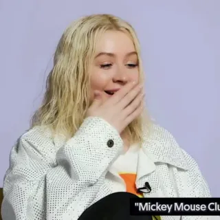 🌻 Mickey Mouse Club Mickey Mouse Mickey Mouse Club, Disney, Programa TV, Christina Aguilera telegram sticker