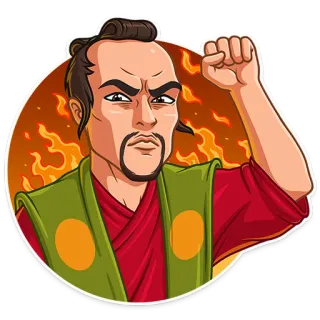 Samurai telegram stickers
