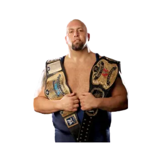 😅 Big Show catch, WWE, Big Show, champion, athlète telegram sticker