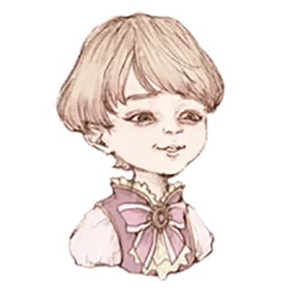 😬 子供, ポートレート, アート, ドローイング, イラスト, スケッチ telegram sticker