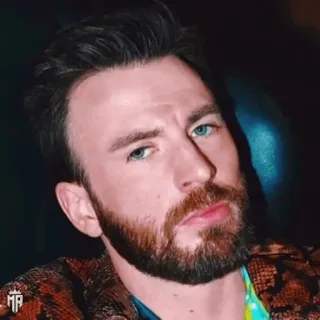 🇺🇸 Chris Evans 배우, 유명인, 초상화, 남자, 크리스 에반스 telegram sticker