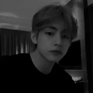 🕷 V kpop, idol, singer, v, bts, korean, portrait, man telegram sticker
