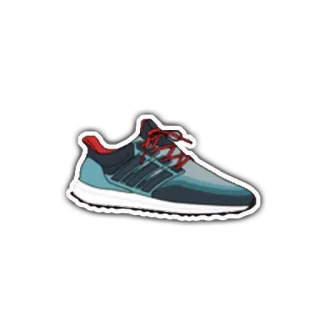 👟 sepatu, sneaker, alas kaki, sepatu olahraga, sepatu kasual, sepatu lari telegram sticker