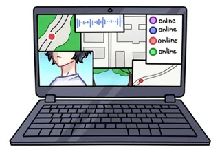 😕 online
online
online
online computer, laptop, online, tracking, digitaal, kaart, locatie telegram sticker