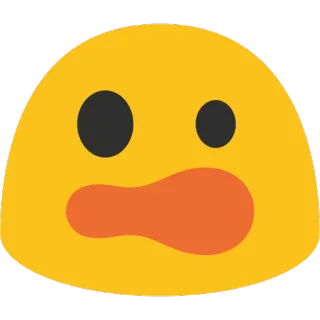 😳 emoji, shocked, amazed, expression, yellow telegram sticker