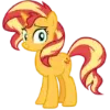 Sunset | @MyLittlePony_bots telegram emojis 💫