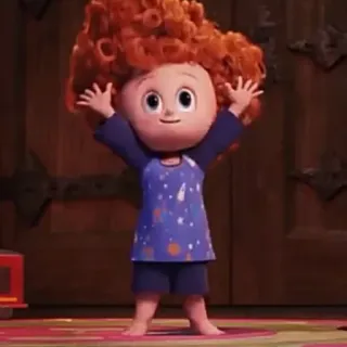 🙆 Dennis Hotel Transylvania desenho animado, hotel transilvânia, animação, dennis, fofo, filme telegram sticker