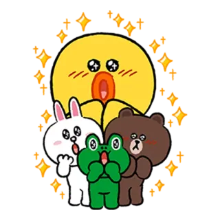 😄 Dibujos animados, Lindo, Personaje, Sticker, Animales telegram sticker