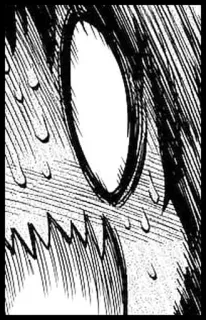 😱 manga, anime, shock, fear, comic, emotion telegram sticker