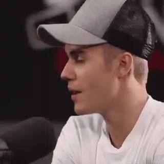 🌬 Justin Bieber piosenkarz, celebryta, gwiazda pop, portret, Justin Bieber telegram sticker