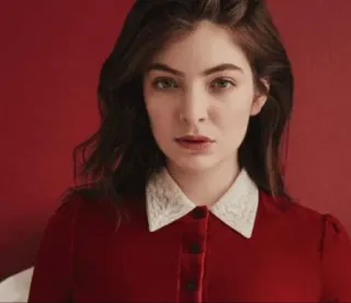 🖤 Lorde Musiker, Sängerin, Porträt, Frau, Promi telegram sticker