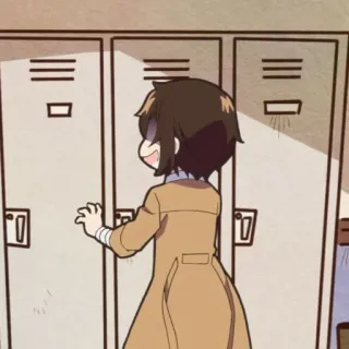 🧳 Dazai Osamu Bungou Stray Dogs Anime, Dazai, Bungou Stray Dogs, Manga, Dessin animé telegram sticker