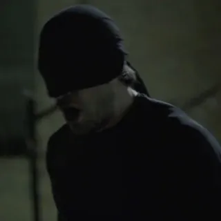 🥊 Daredevil tête brûlée, Marvel, super-héros, justicier, aveugle whatsapp sticker