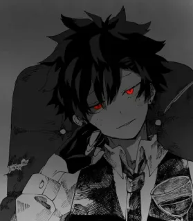 🥀 Izuku Midoriya My Hero Academia Anime, Manga, Izuku Midoriya, My Hero Academia, Fanart telegram sticker