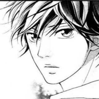 🐱 Manga, Anime, Ritratto, Disegno, Arte, Illustrazione, Ragazzo telegram sticker