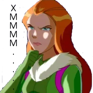 Totally spies! telegram stickers
