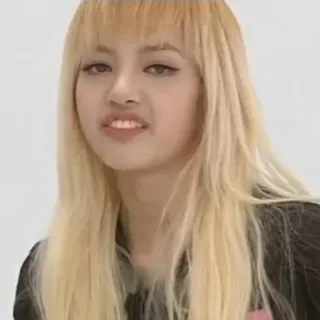 😖 Lisa kpop, sängerin, frau, promi, person, gesichtsausdruck telegram sticker