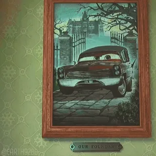 😈 OUR FOUNDER voitures, peinture, fondateur, véhicules telegram sticker