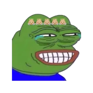 Pepe The Frog whatsapp stickers