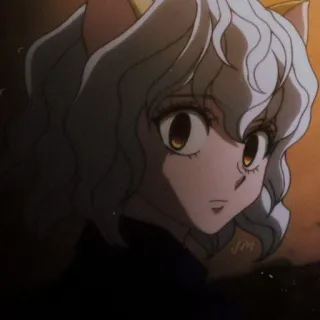 😕 Neferpitou Hunter x Hunter Anime, Personnage, Neferpitou, Hunter x Hunter whatsapp sticker