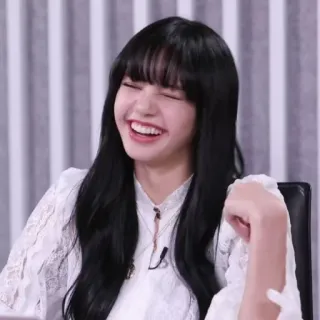 🤣 Lisa Kpop, cantora, Lisa, Blackpink, Idol, feminino whatsapp sticker