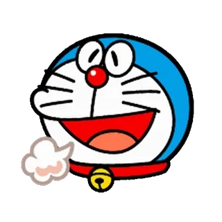 🔵 Doraemon 만화, 애니메이션, 도라에몽, 고양이, 로봇, 일본어 whatsapp sticker