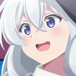 🍃 anime, girl, cartoon, happy, cute, manga telegram sticker