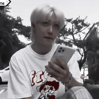 🍩 Felix ITMI kpop, idol, cantor, stray kids, selfie, felix, retrato telegram sticker