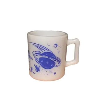 ☕️ tazza, bicchiere, ceramica, spazio, ufo, pianeta telegram sticker
